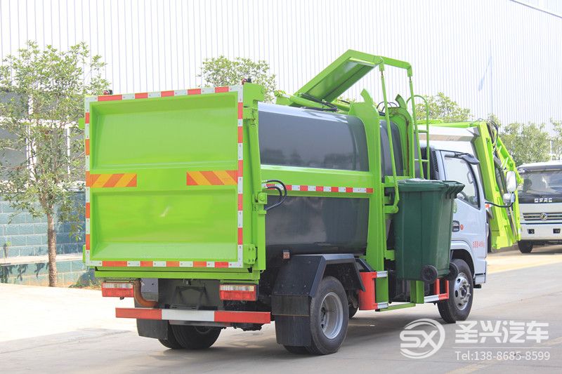 國六-東風(fēng)多利卡側(cè)裝壓縮式垃圾轉(zhuǎn)運(yùn)車