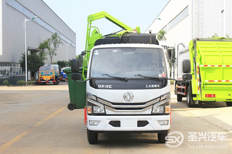 國六-東風(fēng)多利卡側(cè)裝壓縮式垃圾轉(zhuǎn)運(yùn)車