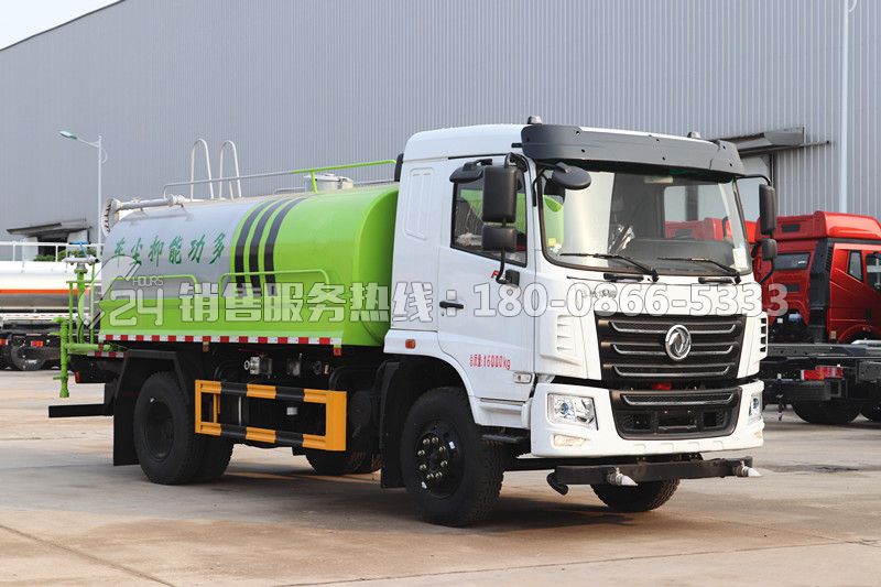 東風(fēng)華神F5灑水車(chē)12立方-帶30米霧炮