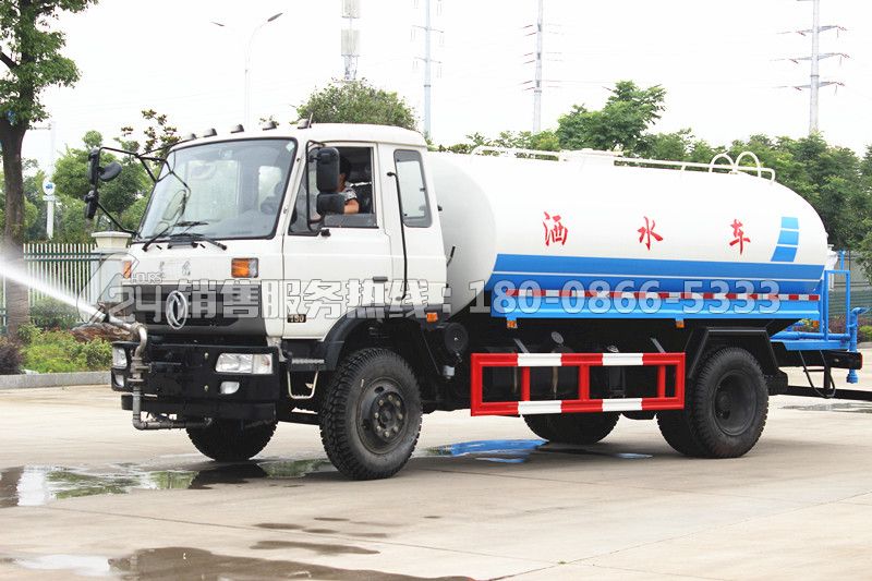 東風(fēng)145老款12方灑水車(chē)-帶前自動(dòng)炮