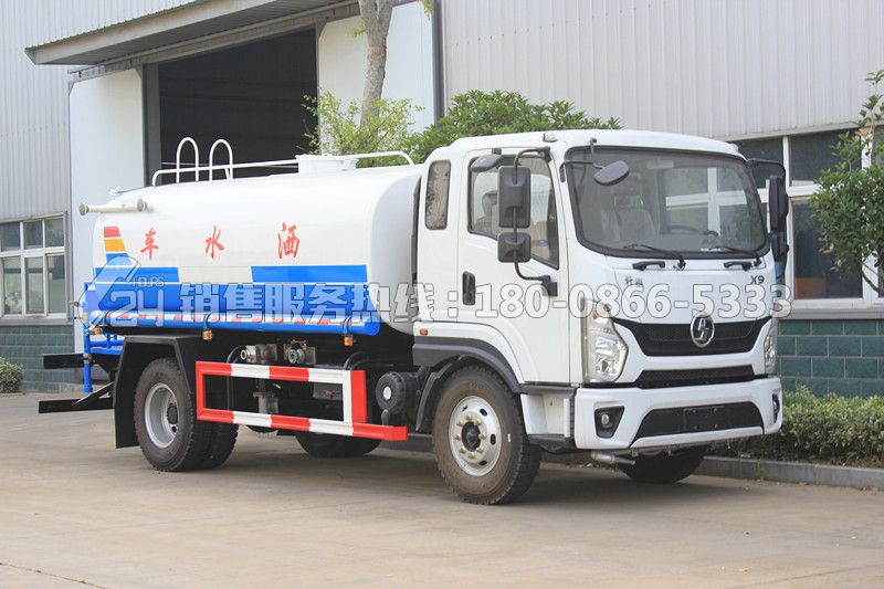 國(guó)六-陜汽軒德X9系新款10方灑水車