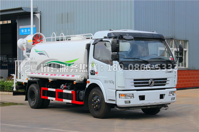 東風(fēng)多利卡D7灑水車(chē)8方-帶30米霧炮機(jī)