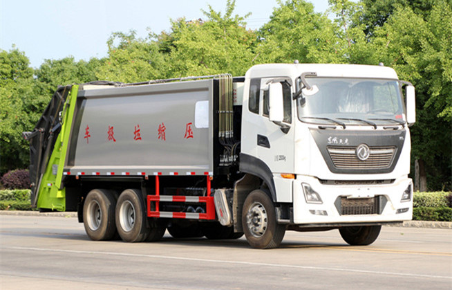 國六東風(fēng)天龍18方壓縮垃圾車