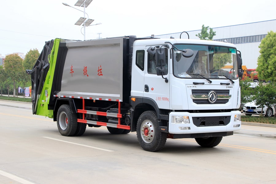 國六東風(fēng)D9后裝壓縮式垃圾車