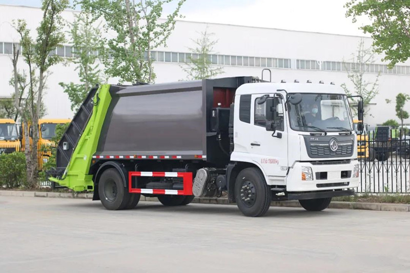 國六東風(fēng)天錦12-14方后裝壓縮垃圾車