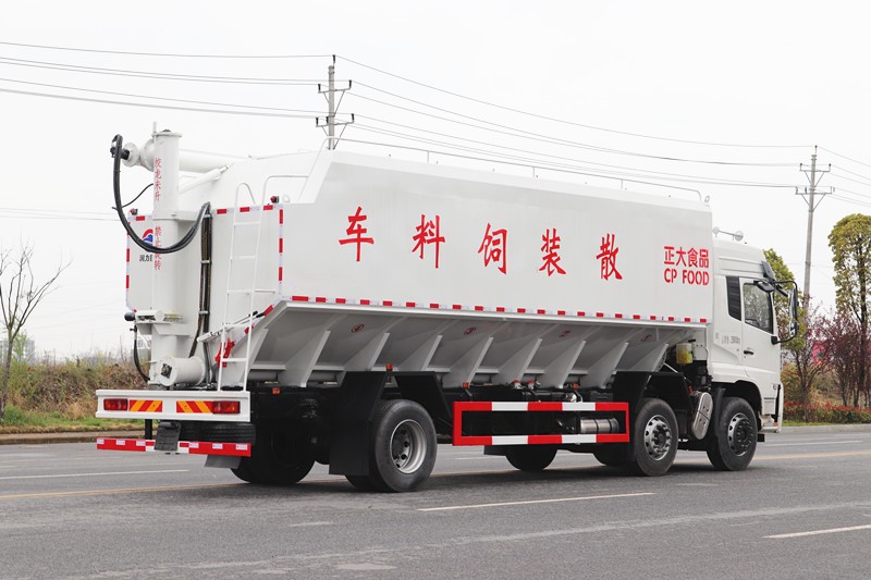 國六-東風(fēng)暢行D3V散裝飼料車32方