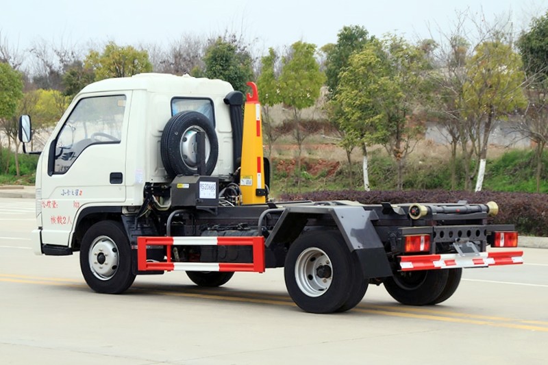 福田小卡之星2 勾臂垃圾車(chē) 3方